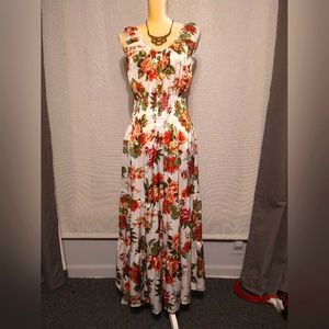 Beautiful Floral Maxi Dress